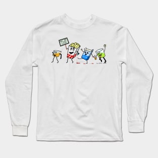 Boozy Movies Long Sleeve T-Shirt